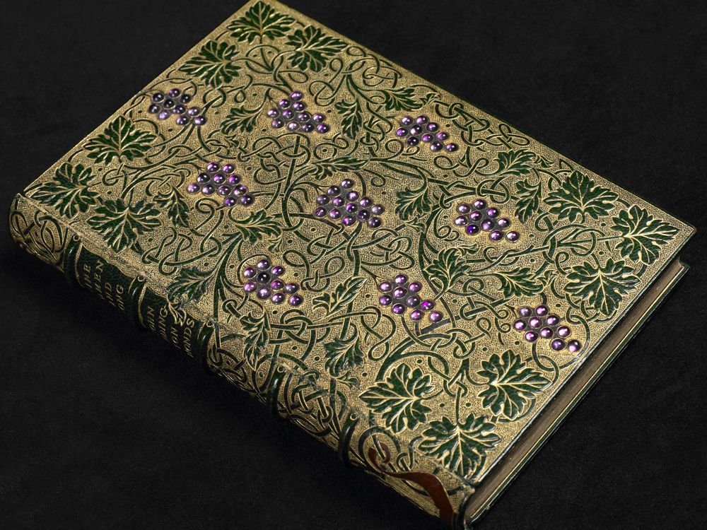 Did You Know the Smithsonian Has a Extremely Rare Bejeweled Book Covered in Amethysts?