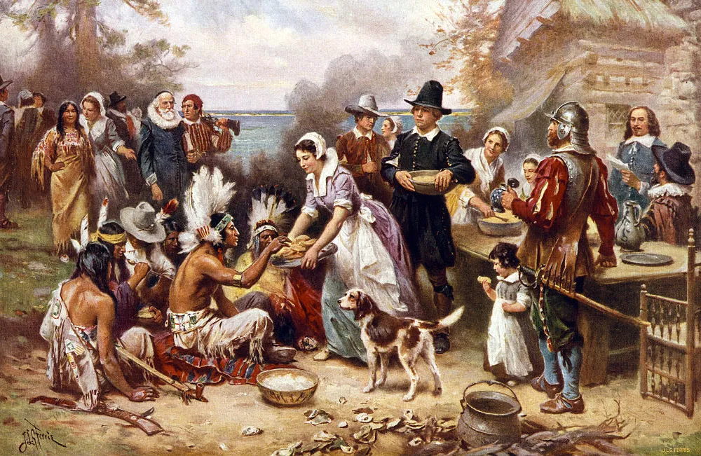 What Food Was Served at the First Thanksgiving in 1621? image