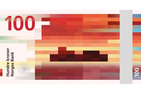 A pixelated design by the architecture firm Snøhetta will soon grace Norway's money. 