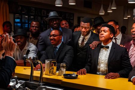 The film fictionalizes the night that Cassius Clay (seated, wearing a bow tie) became the world's heavyweight boxing champion. Three of his friends—Malcolm X (holding a camera at far left), Jim Brown (standing with his hand on Clay's shoulder) and Sam Cooke (raising a glass to the right of Clay)—joined the young athlete for a post-fight celebration.