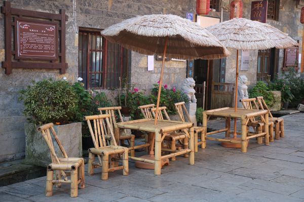 Bamboo Tables and Chairs thumbnail