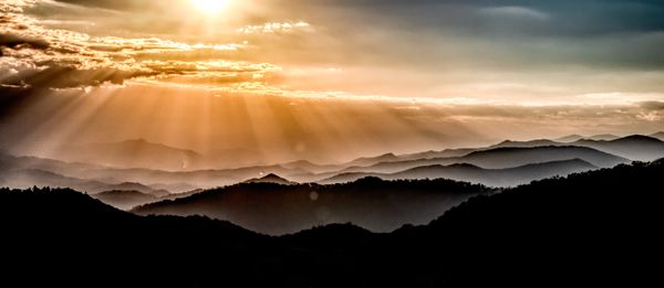 Waterfall of Light in the Blue Ridge and Smoky Mountains thumbnail