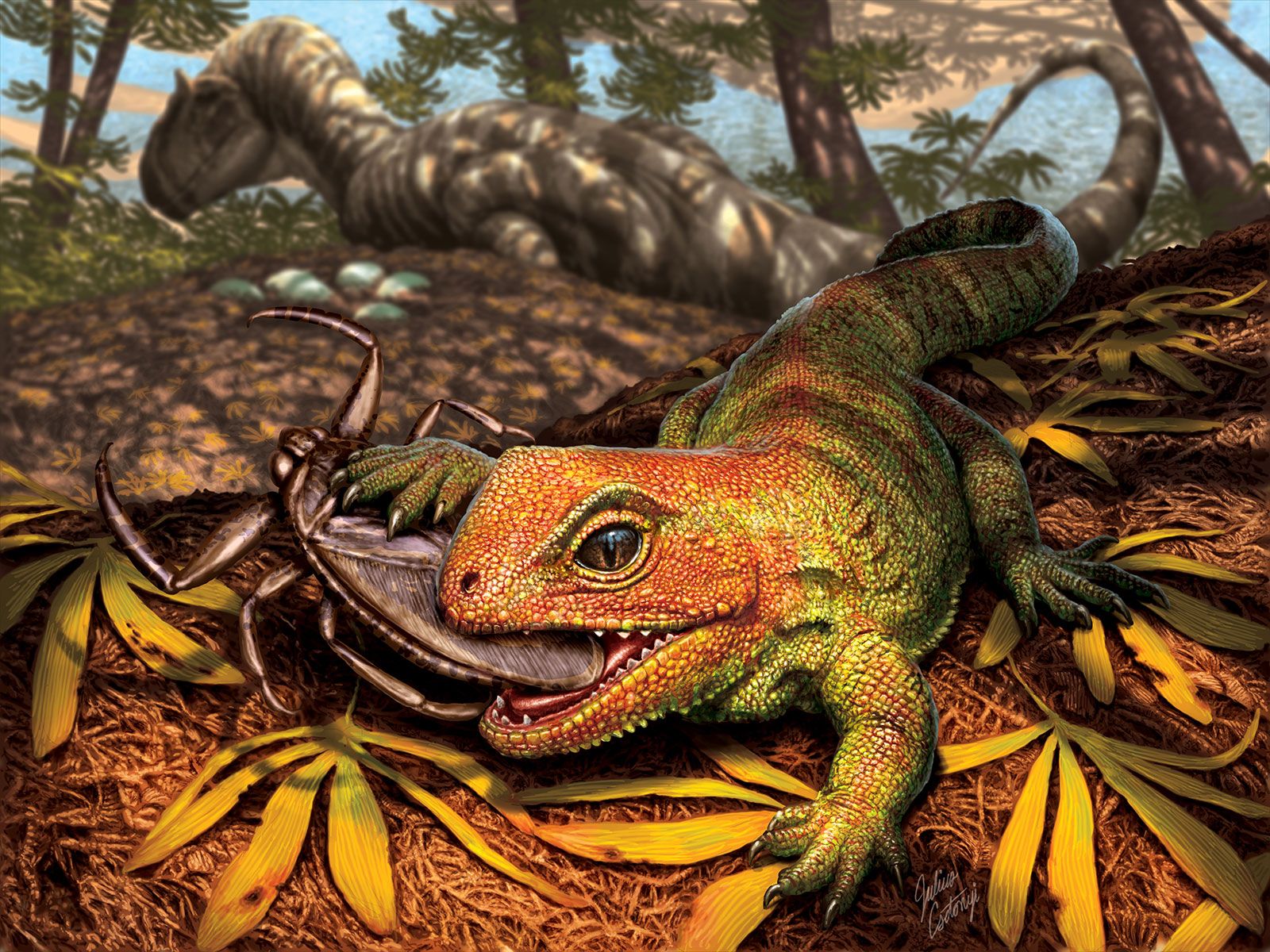 Scientists Uncover Bug-Eating Reptile That Lived Between Dinosaurs | Science