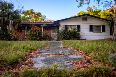 Jack Kerouac's former home at 5169 10th Ave. N in St. Petersburg, Florida.