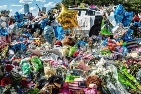 As much as possible of the ad-hoc memorial that arose outside the headquarters of the  Dallas Police after the shootings of five officers this year will be preserved in the city's public library.