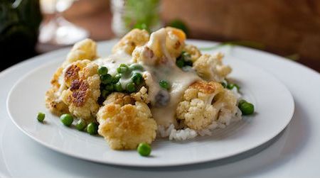 Roasted cauliflower