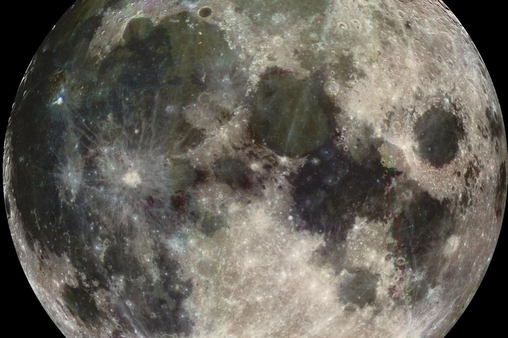 image of the moon from space