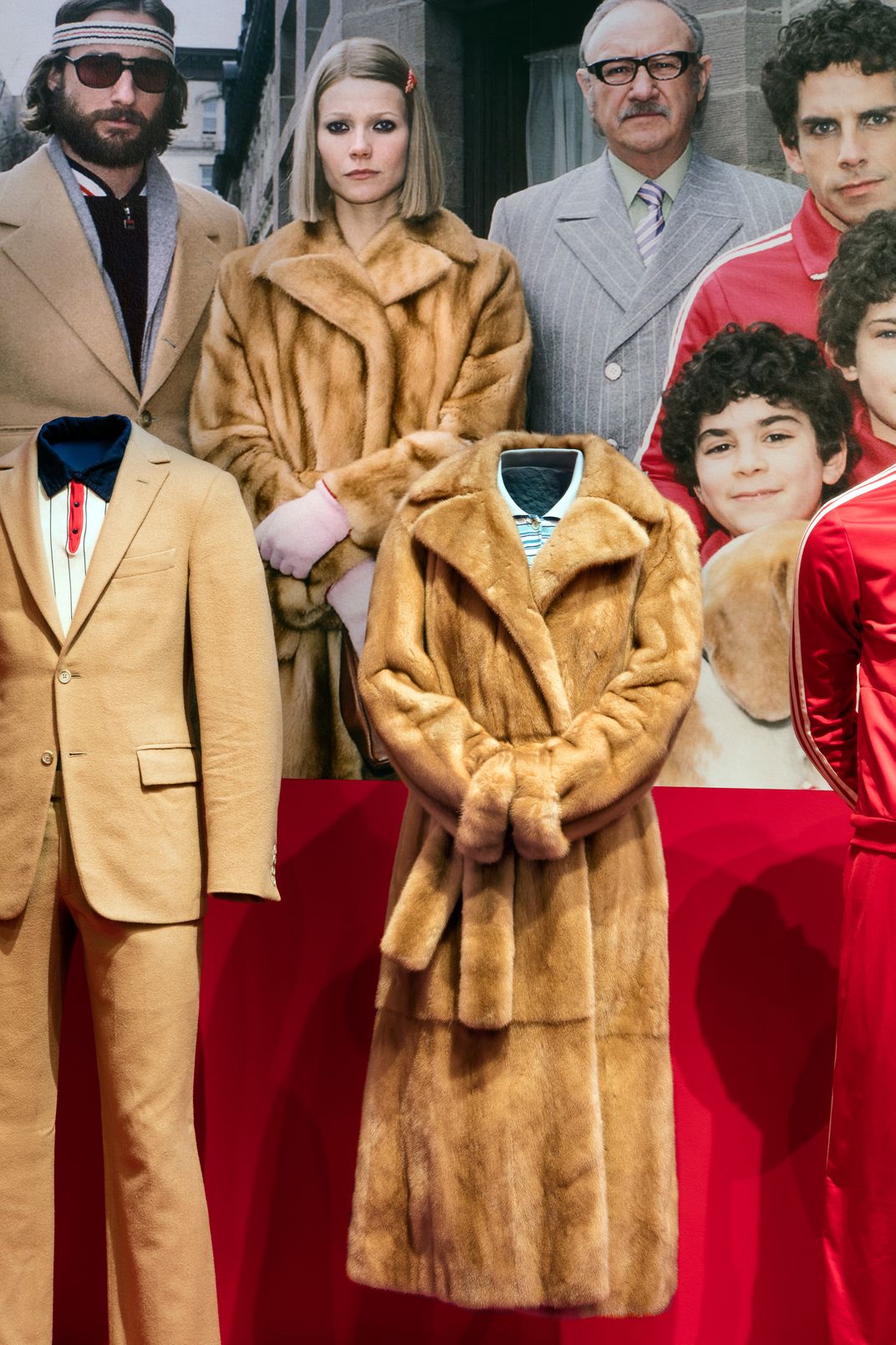 Costumes worn by Luke Wilson, Gwyneth Paltrow and Ben Stiller in The Royal Tenenbaums