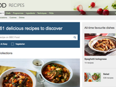 The BBC's free recipe repository will be shuttered some time in the next 12 months.