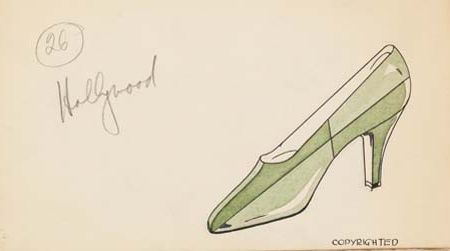 Design by Henry Dreyfuss for Delman Shoe Company, 1929