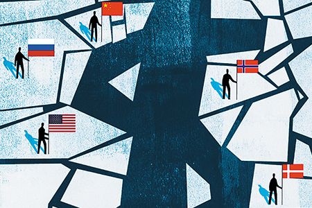 Countries will begin vying for new shipping routes and untapped natural resources as the North Pole continues to melt.