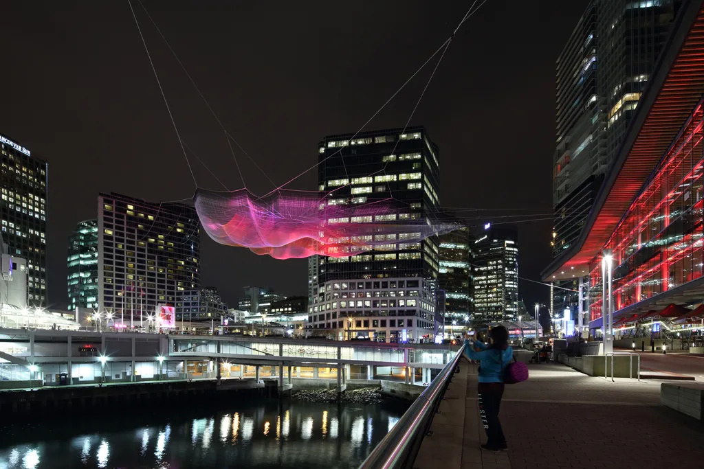 Skies Painted with Unnumbered Sparks Janet Echelman