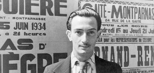 Salvador Dali in Paris