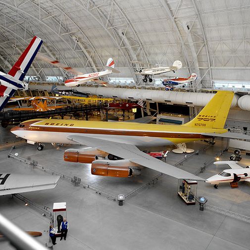 The airplane that ushered in the jet age.