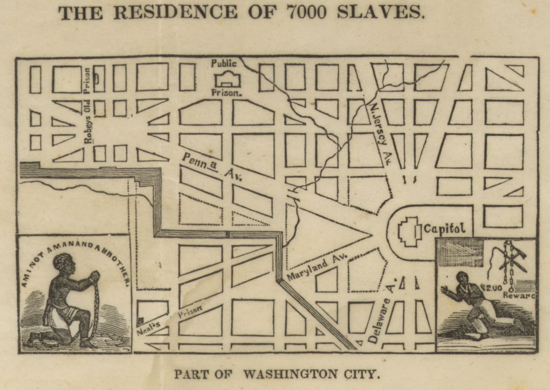 Abolitionist map