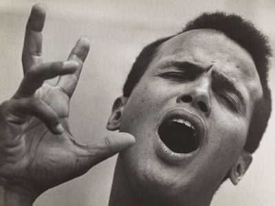 A 1960 portrait of Harry Belafonte&nbsp;
