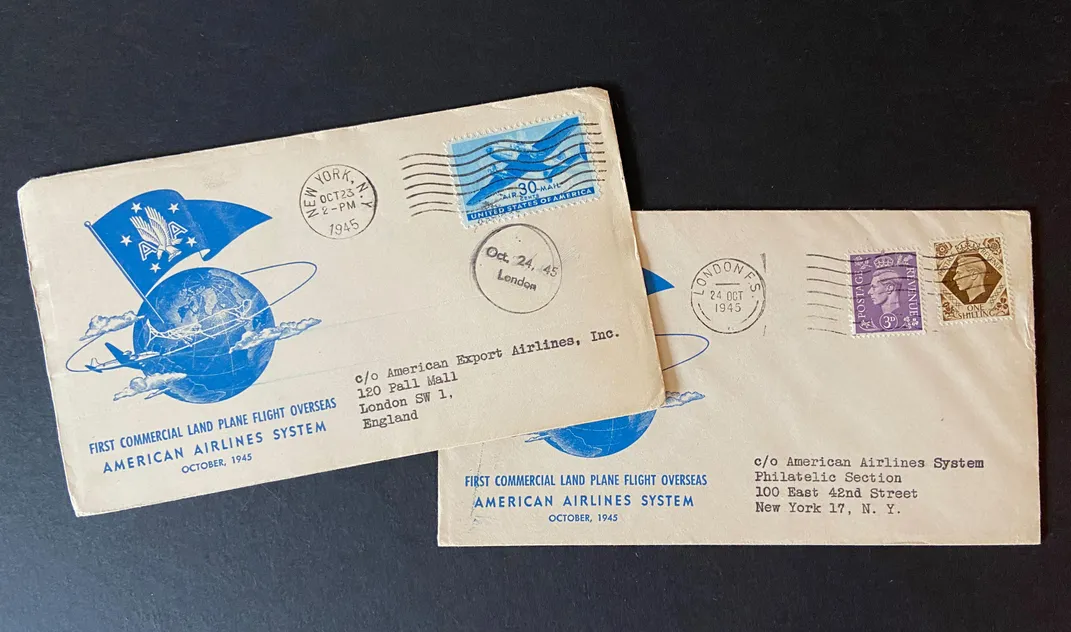 Postmarked covers