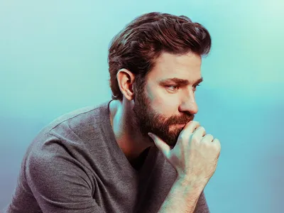 To Krasinski’s relief, the audience at his film’s premiere “stood up and made the craziest noise” when the screening was over. 