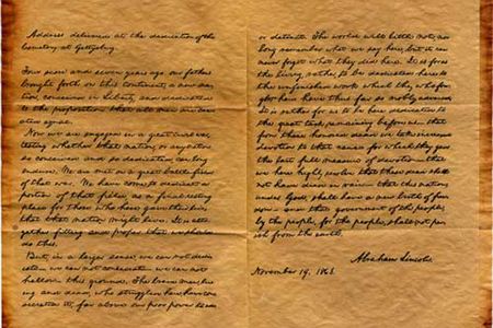 Joined-up writing: good enough for Abraham Lincoln!
