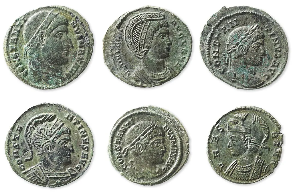 Roman coins found in Switzerland