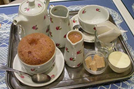 A delicious tray of chocolate.