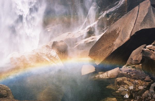 Rainbow at Yosemite thumbnail