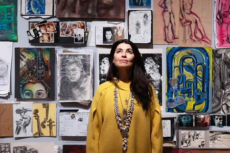 The visionary British stage designer and artist Es Devlin is herself the creator of a multimedia exhibition now on view at the Cooper Hewitt, Smithsonian Design Museum in New York City.