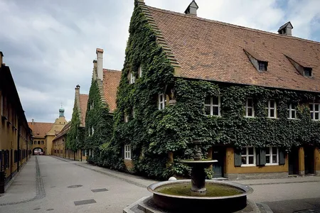 Fuggerei, built for the poorest residents of the city, dates back to 1519.
