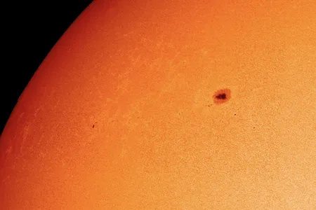 This view is just part of a new, high-resolution image of the sun's full surface captured by&nbsp;the Polarimetric and Helioseismic Imager (PHI) on the Solar Orbiter spacecraft.