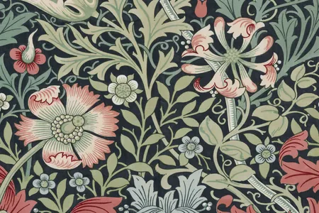 Compton printed cotton, designed by Morris in 1896