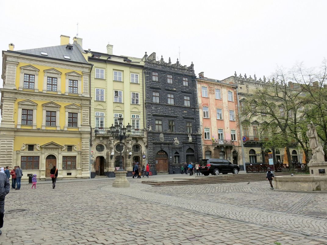 Lviv city center