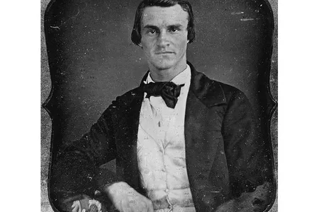 A pre-war daguerrotype of James R. McClintock. Inventor, likely crook, possible spy. 