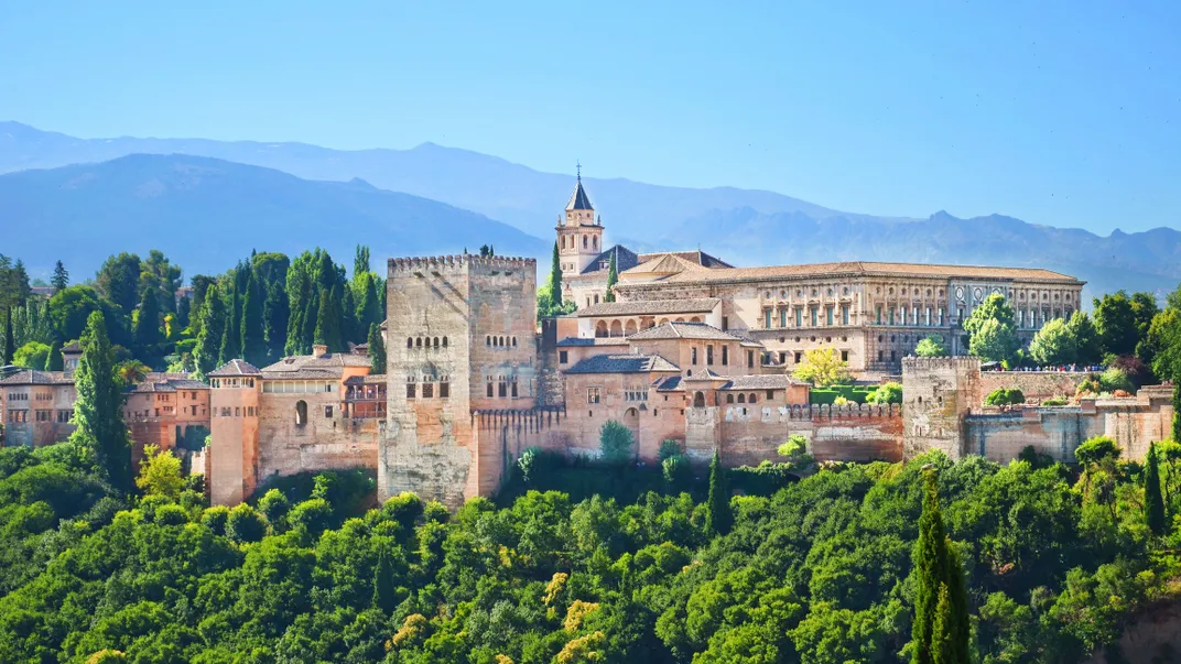 View of the Alhambra, Granada