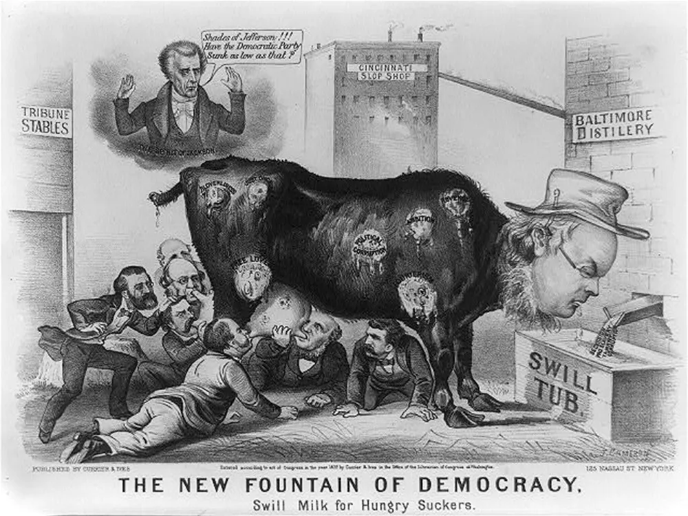 The new fountain of democracy: swill milk for hungry suckers