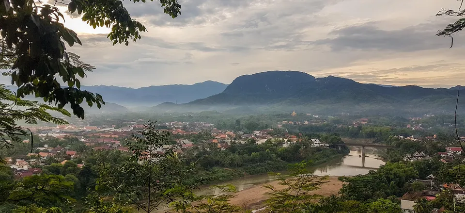  View of Luang Prabang 