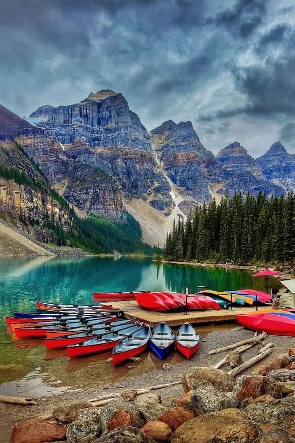 Moraine Lake Banff Alberta Canada thumbnail