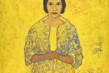The exceedingly private and humble Marian Anderson (Above: by Beauford Delaney, 1965, detail) would become a worldwide phenom.