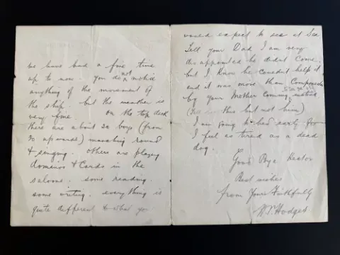End of Letter