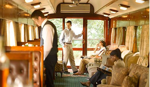 Spending time in the observation car