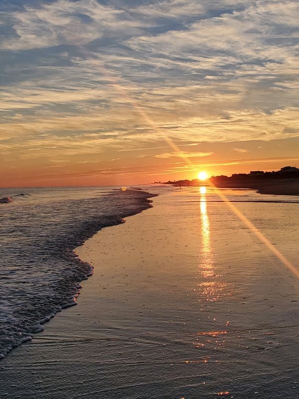 Sunset at Atlantic Beach, NC thumbnail