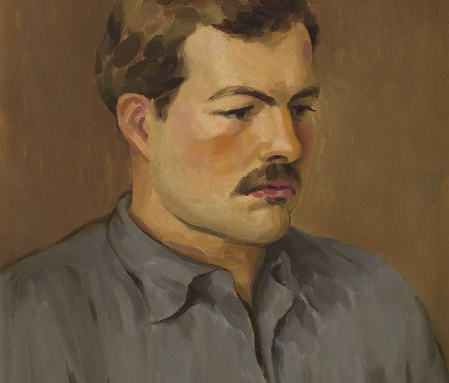 Ernest Hemingway / Henry Strater /  1930 / Private collection