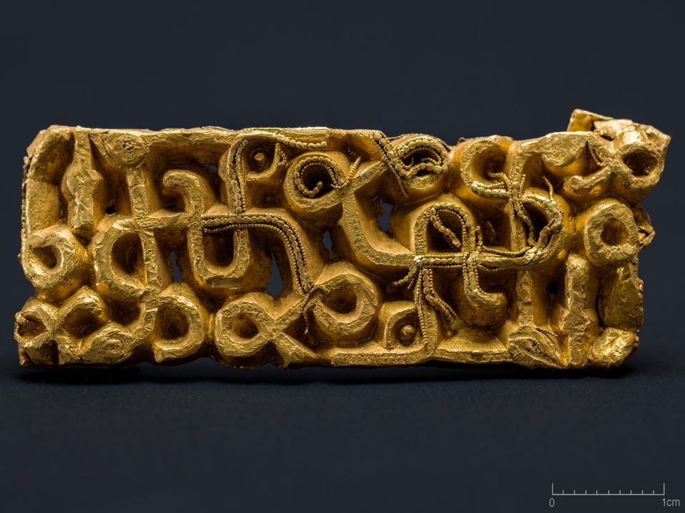 A Hiker in Norway Found an Elite Warrior’s Golden Sword Ornament. It Was Likely a Sacrifice to the Gods Made During a Time of Turmoil