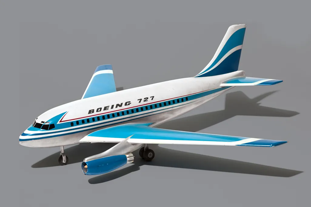 Early concept for the Boeing 727