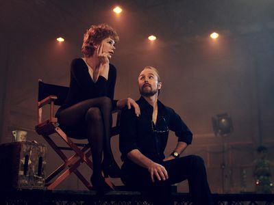 Michelle Williams as Gwen Verdon and Sam Rockwell as Bob Fosse in Fosse/Verdon 