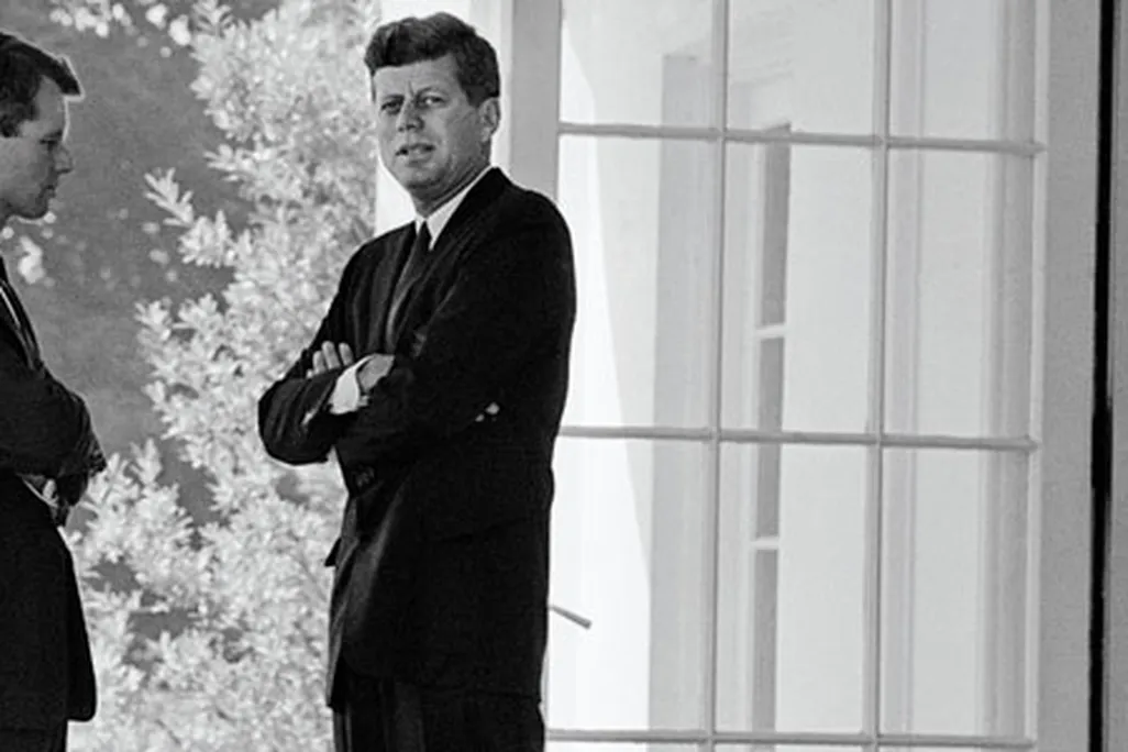 John F Kennedy and Robert F Kennedy