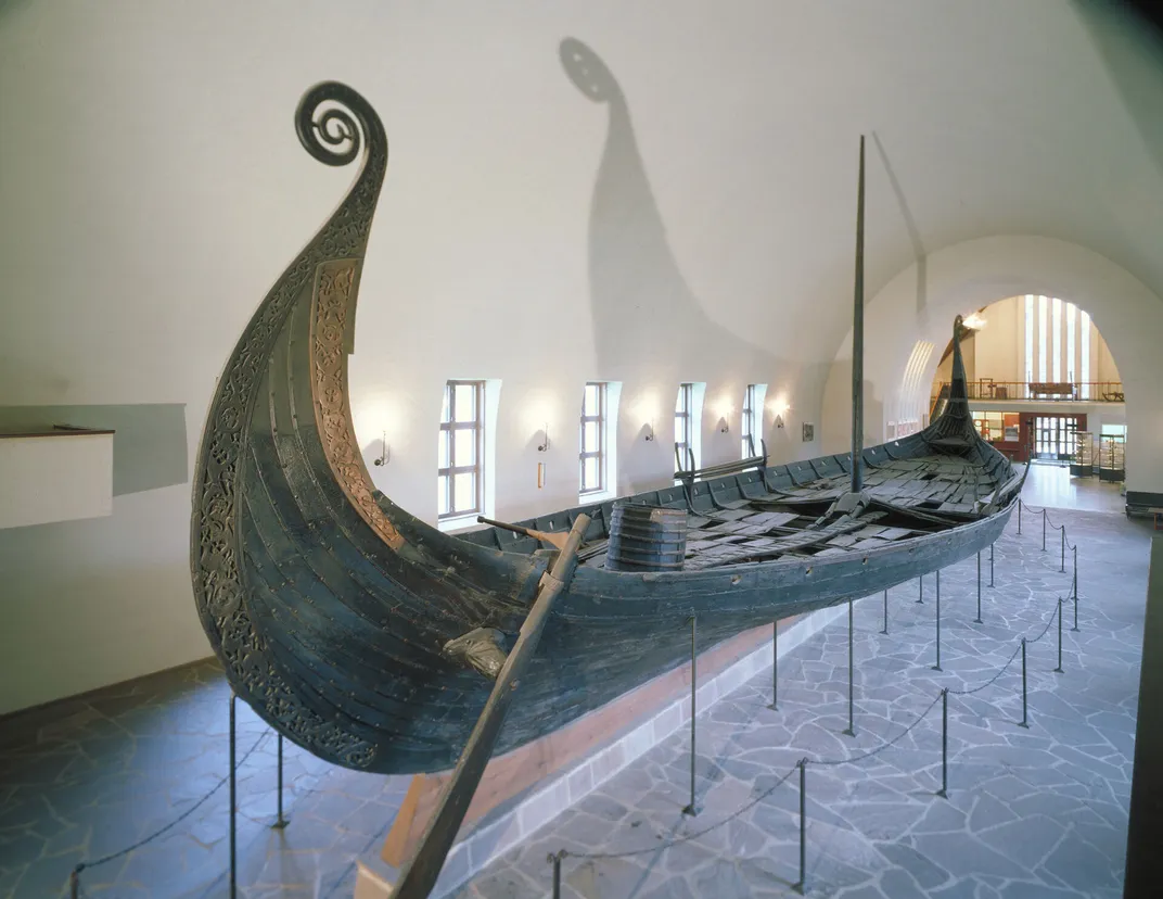 Oseberg viking ship