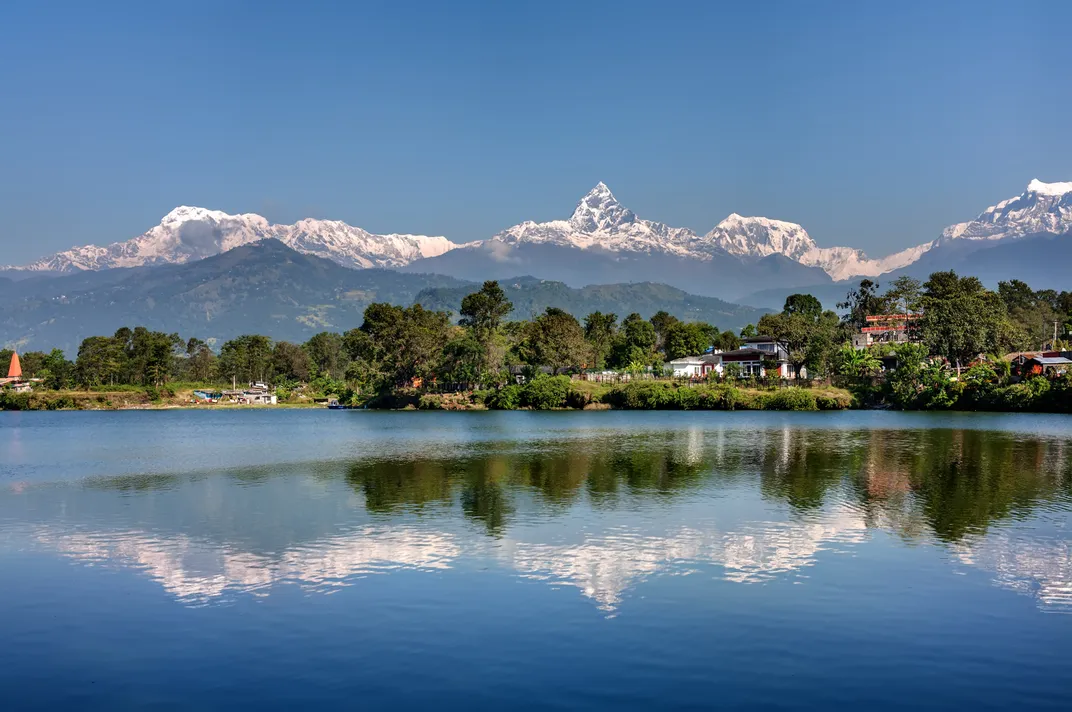 Lake Pokhara, Nepal