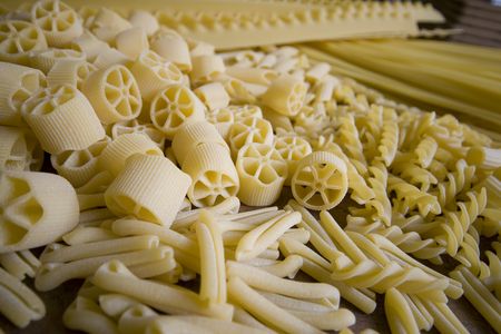 Between 300 and 500 pounds of uncooked pasta piled up near a creak in Old Bridge, New Jersey.