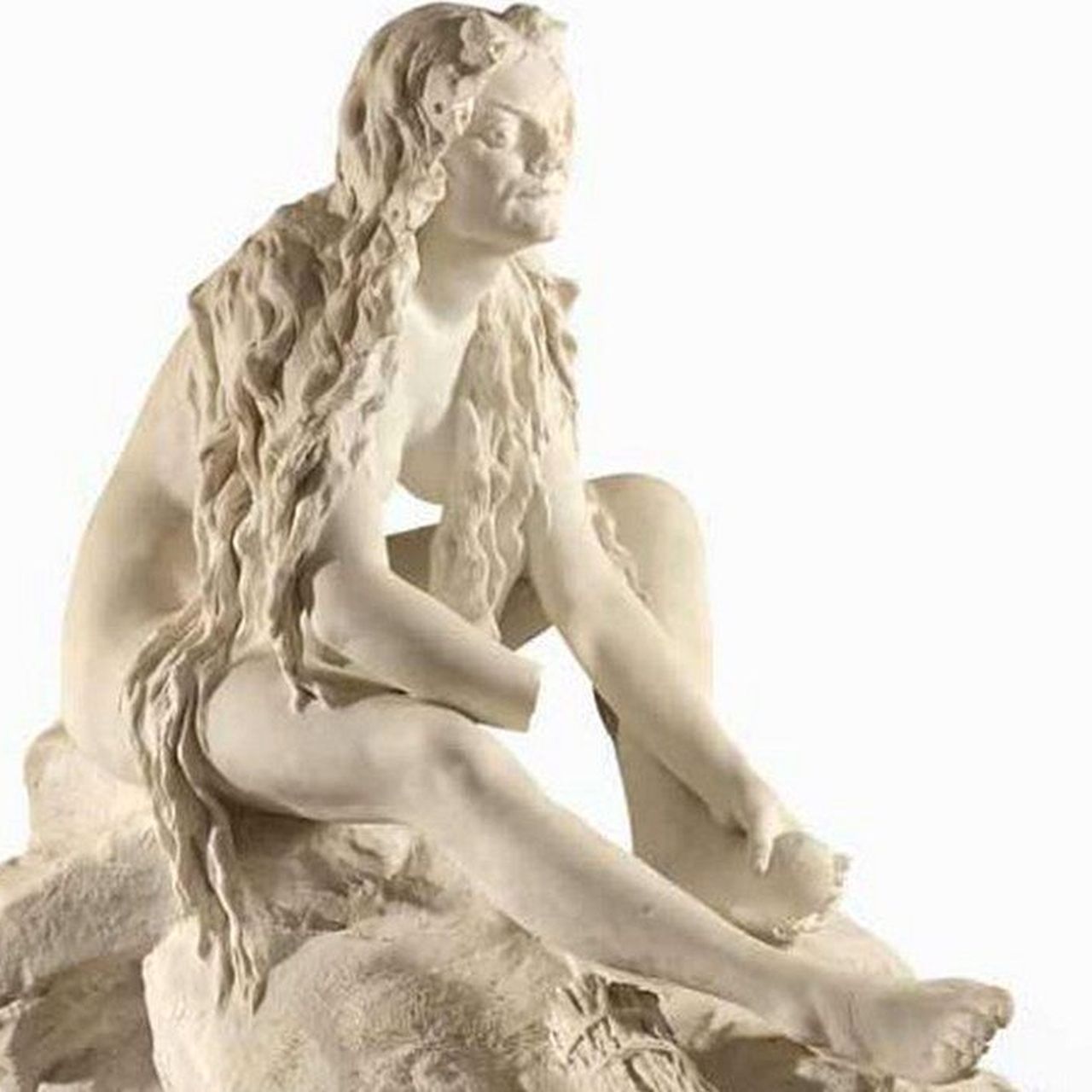 【中古】イタリア製 V.Tessaro 女性像 フィギュリン酸 高さ33cm Remembering the Forgotten Female Artists of Vienna