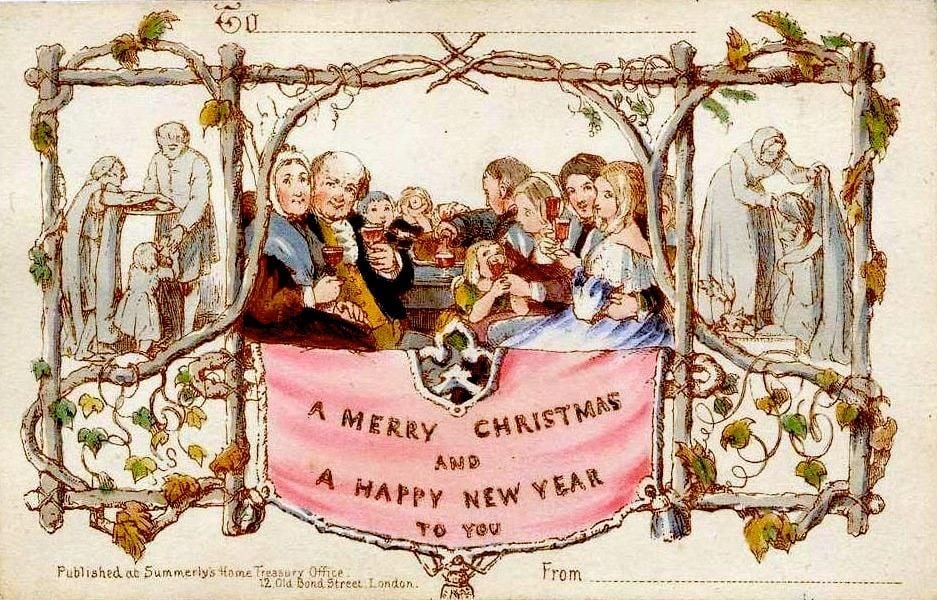 The History of the Christmas Card | History| Smithsonian Magazine